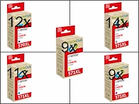 Ca. 55x inktcartridges voor canon pgi-570xl pgi-571xl, recycleclub