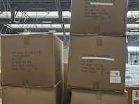 Ca. 55x set van 2 manden katoen diameter 26 en 40 cm crate & cargo - afbeelding 4 van  6