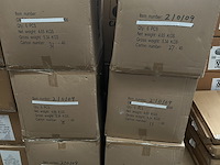 Ca. 55x set van 2 manden katoen diameter 26 en 40 cm crate & cargo - afbeelding 5 van  6