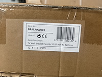 Ca. 55x tv wandbeugel 32-55" flexibel, sam creative, braea000003 - afbeelding 3 van  3