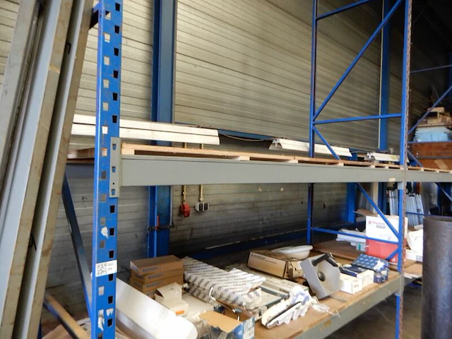 Ca. 5,62mtr palletstelling, blauw/grijs - afbeelding 2 van  5