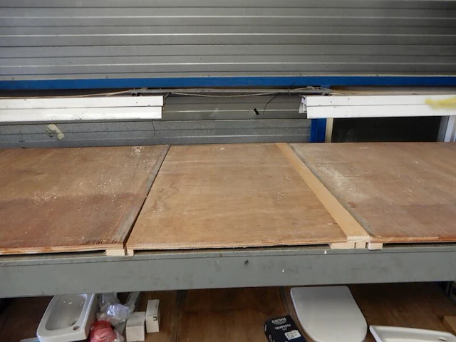 Ca. 5,62mtr palletstelling, blauw/grijs - afbeelding 4 van  5