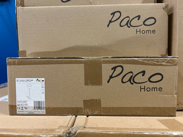 Ca. 56x design lamp, paco home - afbeelding 3 van  6