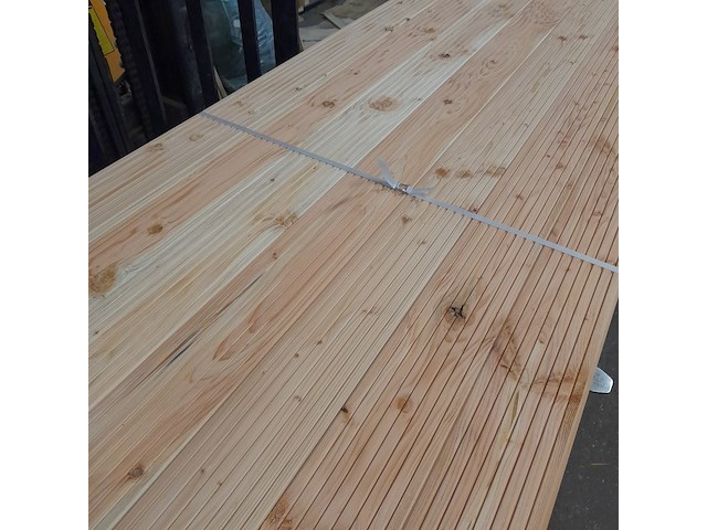 Ca. 56x douglas vlonderplank geschaafd, 2,7 x 14,3 x 400 cm - afbeelding 4 van  7
