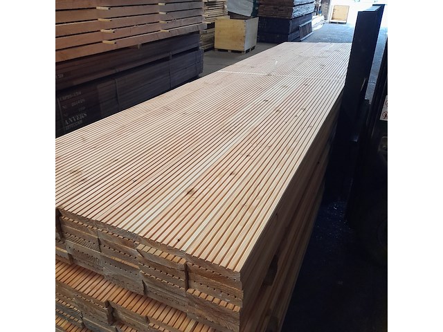 Ca. 56x douglas vlonderplank geschaafd, 2,7 x 14,3 x 400 cm - afbeelding 7 van  7