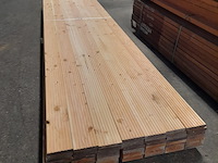 Ca. 56x douglas vlonderplank geschaafd, 2,7 x 14,3 x 400 cm - afbeelding 1 van  6