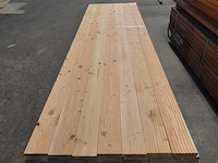Ca. 56x douglas vlonderplank geschaafd, 2,7 x 14,3 x 400 cm - afbeelding 2 van  6
