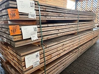 Ca. 56x douglas vlonderplanken, 25x140mm, lengte 300cm - afbeelding 2 van  3