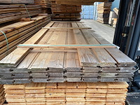 Ca. 56x douglas wisselsponning/halfhoutsrabat, 18x130mm, lengte 300cm - afbeelding 1 van  3