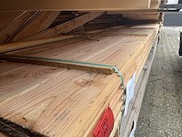 Ca. 56x douglas zweeds rabat, 21x190mm, lengte 500cm - afbeelding 1 van  3