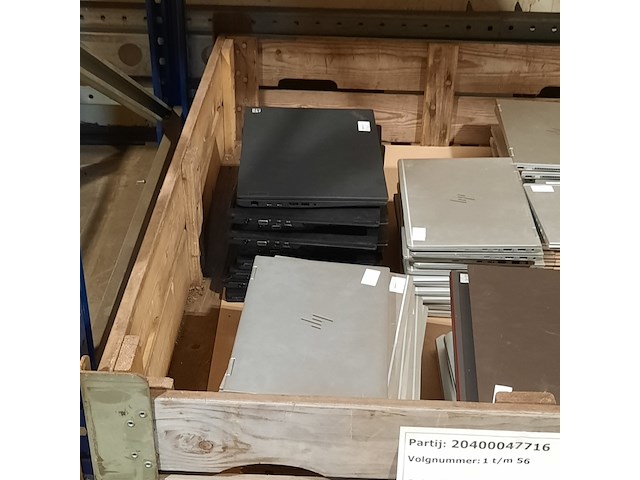 Ca. 56x laptop, o.a. hp, o.a. elitebook x360 830 g8 - afbeelding 6 van  16