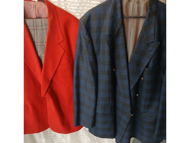 Ca. 56x man, colberts in verschillende kleuren - afbeelding 3 van  6