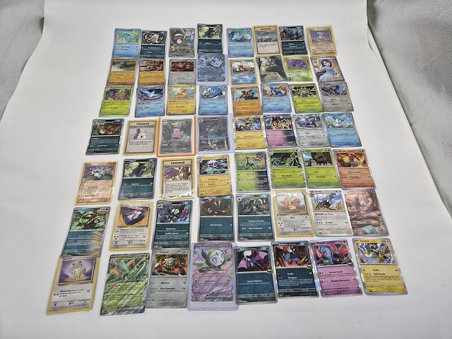 Ca. 56x pokémon kaarten: mix partij zeldzame, vintage, holo en overige kaarten - afbeelding 1 van  17