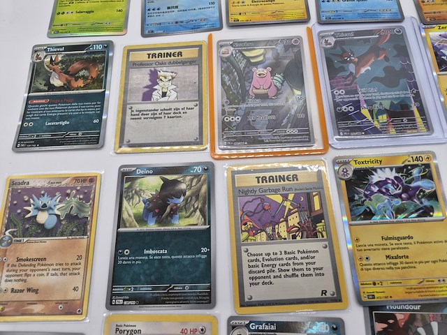 Ca. 56x pokémon kaarten: mix partij zeldzame, vintage, holo en overige kaarten - afbeelding 12 van  17