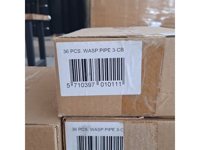 Ca. 576x wespenvanger (wasp pipe), trapcompany, wasp pipe / wespenvanger, geel - afbeelding 9 van  9