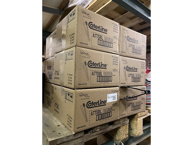 Ca. 577x luxe serveertang, zwart - afbeelding 1 van  3