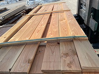 Ca. 57x douglas planken geschaafd, 24x138mm, lengte 300cm - afbeelding 1 van  3