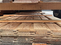 Ca. 58x douglas halfhouts rabat, 18x140mm, lengte 400cm - afbeelding 1 van  3