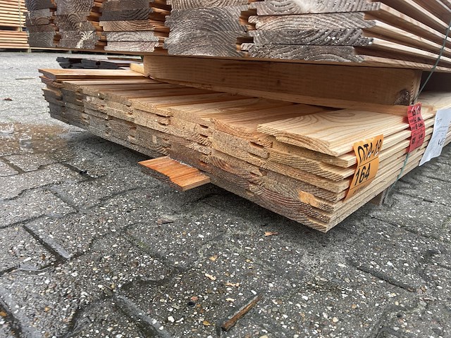 Ca. 58x douglas halfhouts rabat, 18x140mm, lengte 400cm - afbeelding 3 van  3