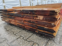 Ca. 58x douglas wisselsponning, 18x190mm, lengte 500cm - afbeelding 3 van  3