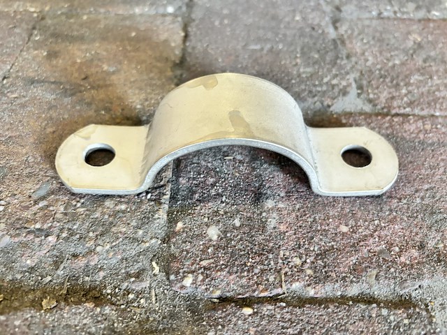 Ca. 58x leidingbeugel, stalatube, 7 mm dik - afbeelding 2 van  14
