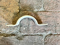 Ca. 58x leidingbeugel, stalatube, 7 mm dik - afbeelding 3 van  14
