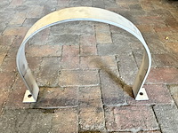 Ca. 58x leidingbeugel, stalatube, 7 mm dik - afbeelding 12 van  14