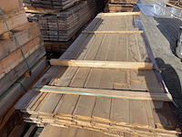 Ca. 58x thermo vuren channelsiding, 18x142mm, lengte 360cm - afbeelding 1 van  3
