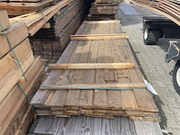 Ca. 58x thermo vuren channelsiding , 18x142mm, lengte 360cm - afbeelding 1 van  3