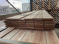 Ca. 59x douglas veer en groef, 18x185mm, lengte 400cm - afbeelding 3 van  3