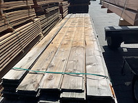 Ca. 59x douglas wisselsponning, 18x190mm, lengte 400cm - afbeelding 1 van  3
