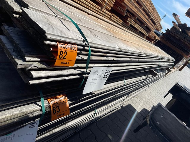 Ca. 59x douglas wisselsponning, 18x190mm, lengte 400cm - afbeelding 2 van  3