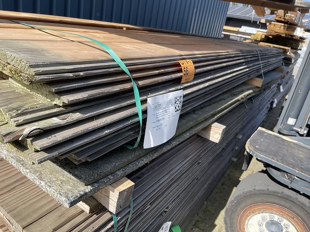 Ca. 59x douglas wisselsponning/halfhoutsrabat, 18x190mm, lengte 400cm - afbeelding 2 van  3