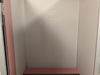 Ca. 6 meter dubbelzijdige kleedruimte-module — 12x kleedkamer - afbeelding 9 van  12