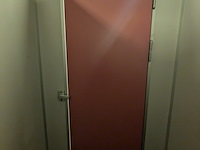 Ca. 6 meter dubbelzijdige kleedruimte-module — 12x kleedkamer - afbeelding 12 van  12