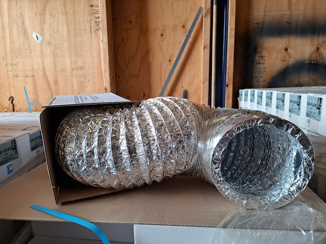 Ca. 60 doos flexibel luchtkanaal dec , ce-flex 203mmx x 10 meter - afbeelding 2 van  3