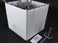 Ca. 60 haken voor winkeldisplay l8cm - afbeelding 1 van  3