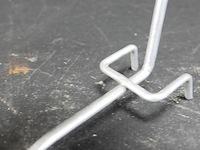 Ca. 60 haken voor winkeldisplay l8cm - afbeelding 3 van  3