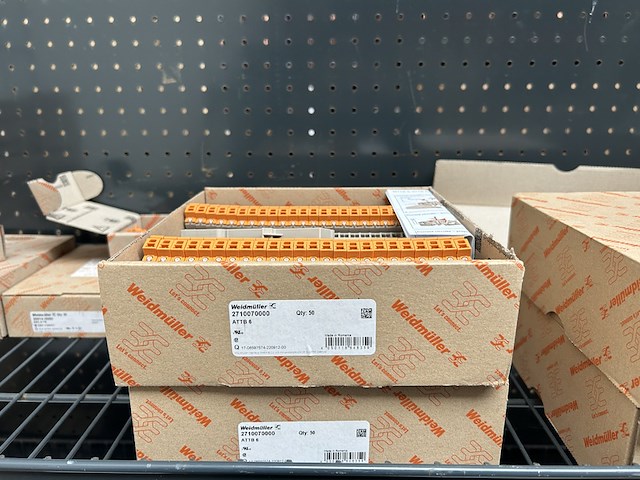 Ca. 600x installatiemateriaal w.o. scheidingsrijgklem, weidmüller, 2147483647 - afbeelding 3 van  9