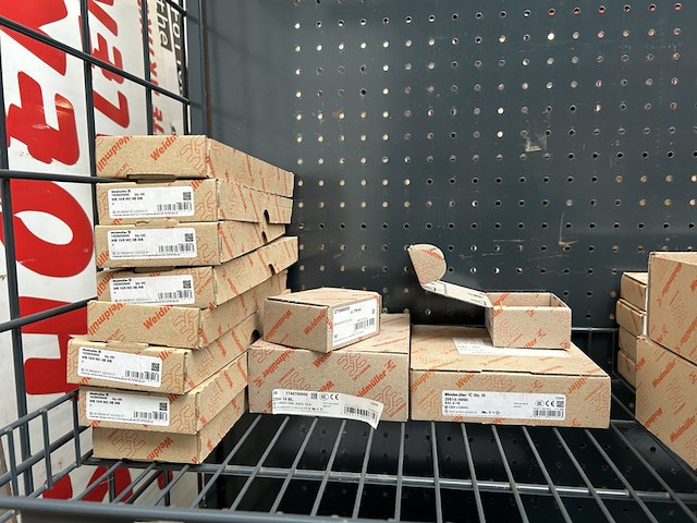 Ca. 600x installatiemateriaal w.o. scheidingsrijgklem, weidmüller, 2147483647 - afbeelding 4 van  9