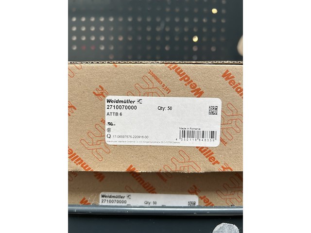 Ca. 600x installatiemateriaal w.o. scheidingsrijgklem, weidmüller, 2147483647 - afbeelding 8 van  9