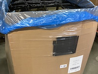 Ca. 600x luxe party evenementborden met bestek, zwart