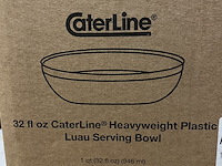 Ca. 600x luxe serveerschalen, wit - afbeelding 3 van  4