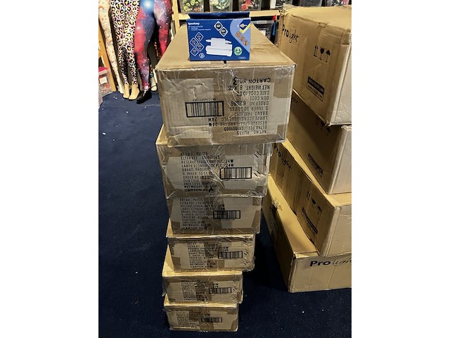 Ca. 600x spaarlampen, profile, wit - afbeelding 2 van  3