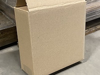 Ca. 600x verzenddozen 20x8x20cm, bruin - afbeelding 2 van  2