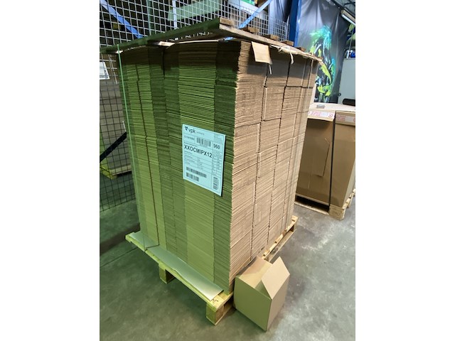 Ca. 600x verzenddozen 24x24x24cm, bruin - afbeelding 1 van  2