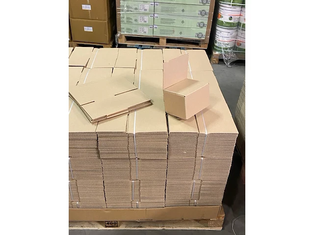 Ca. 600x verzenddozen, bruin, 16x12x10cm - afbeelding 1 van  4