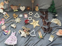 Ca. 605x decoratie en kerst artikelen - afbeelding 19 van  44