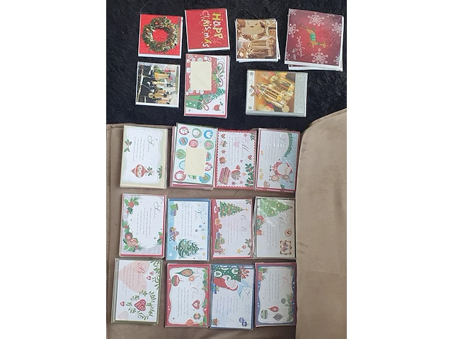 Ca. 605x decoratie en kerst artikelen - afbeelding 2 van  44