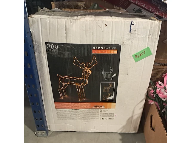 Ca. 605x decoratie en kerst artikelen - afbeelding 40 van  44